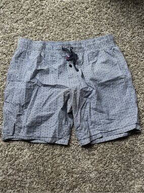 English Laundry Blue and White Shorts